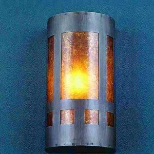 Mica Mission Tiffany Stained Glass Sconce Light