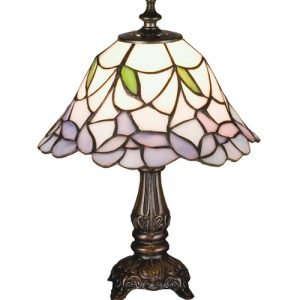 Daffodil Bell Tiffany Stained Glass Mini Lamp