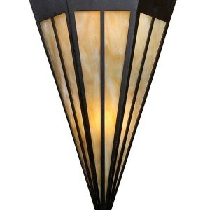 Oak Park Tiffany Stained Glass Wall Sconce