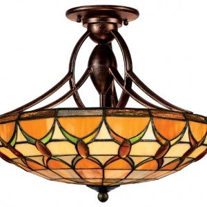 Stained Glass Ceiling Fixtures