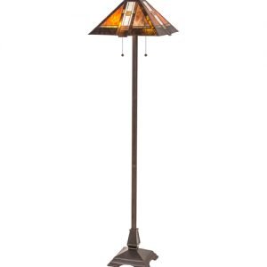 Montana Mission Tiffany Stained Glass Floor Lamp
